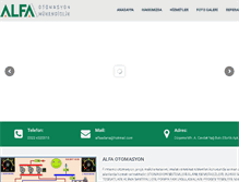 Tablet Screenshot of alfaadana.com